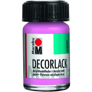  Peinture Acrylique "Decorlack", Rose, 15 ml Dans