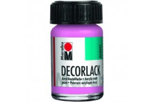  Peinture Acrylique "Decorlack", Rose, 15 ml Dans