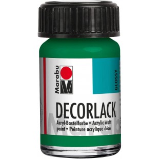 Decorlack 11300039067 - Vernis acrylique brillant a base d'eau, resistant aux intemperies, a la salive pour peindre