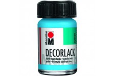 Marabu 11300039090 Peinture Acrylique Bleu Clair 090 15 ML Vernis Acrylique Brillant a Base d'eau, resistant aux int