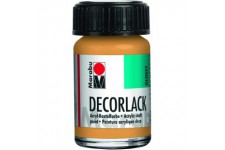  Peinture Acrylique "Decorlack", Or Metallique, 15 ml