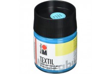 Textil Bocal 50 ML, Peinture, Tissu, Bleu Caraibe, 5 x 5 x 7.7 cm