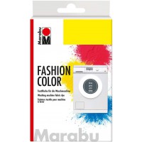 17400023078 - Fashion Color Gris Teinture Textile Lavable a  la Machine a  Laver, pour Coton, Lin et Tissus melanges, 30 g de Co