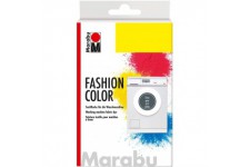 17400023078 - Fashion Color Gris Teinture Textile Lavable a  la Machine a  Laver, pour Coton, Lin et Tissus melanges, 30 g de Co