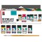 6 peintures acryliques deco Effet Brillant