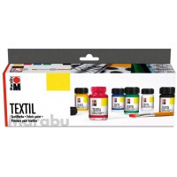 Assortiment de peintures pour Textile