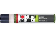 Liner 25 ML-Glitter Olive, Painter marqueur, Paillettes d'olive, 2.2 x 12.6 x 2.2 cm