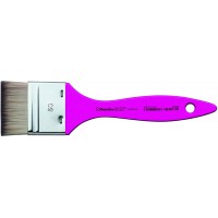 Pochoir Motif Decor et Hobby Large Nombre 50 synthetique de Haute qualite Pinceau de Peinture, Bois, Magenta
