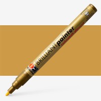  Feutre laque"Brilliant Painter" Pte ogive 1-2 mm Or