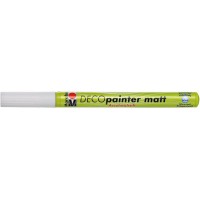  Marqueur acrylique "Deco Painter matt" Pte Ogive 1-2mm Blanc