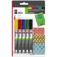 Feutre Acrylique Deco Painter Mat, Blister de 5