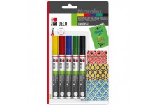 Feutre Acrylique Deco Painter Mat, Blister de 5