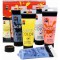  Acryl Color, assortiment "Basic", 5 x 100 ml - Peintures acryliques (assortiment "Basic", 5 x 100 ml, Noir, Bleu, Rouge, Blanc,