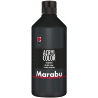 Couleur Acrylique 500 ML Noir