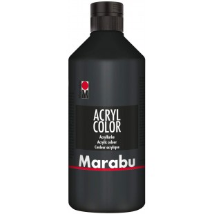 Couleur Acrylique 500 ML Noir