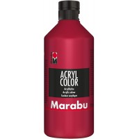 Couleur Acrylique 500 ML Rouge Carmin