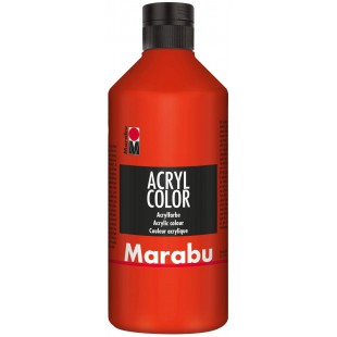Couleur Acrylique 500 ML Zinnoberrot
