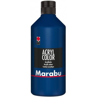 Couleur Acrylique 500 ML Bleu fonce