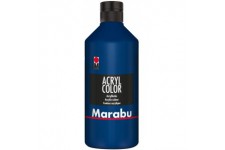 Couleur Acrylique 500 ML Bleu fonce
