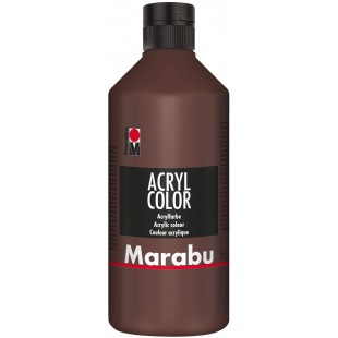 Couleur Acrylique 500 ML Marron Moyen