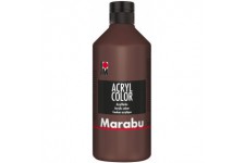 Couleur Acrylique 500 ML Marron Moyen