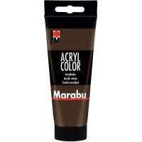 Marabu Peinture Acrylique cremeuse a  Base d'eau, sechage Rapide, resistante a  la lumiere, impermeable a  l'eau, Application av