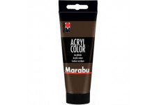 Marabu Peinture Acrylique cremeuse a  Base d'eau, sechage Rapide, resistante a  la lumiere, impermeable a  l'eau, Application av
