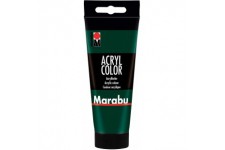 Marabu Peinture Acrylique cremeuse a  Base d'eau, sechage Rapide, resistante a  la lumiere, impermeable a  l'eau, Application av