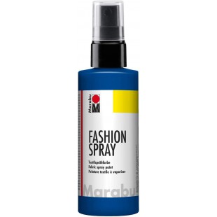 Peinture sur Soie Fashion-Spray, Marineblau, 100 ML