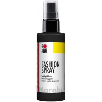 fashion-spray peinture sur soie - noir - 100 ml