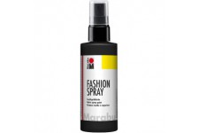 fashion-spray peinture sur soie - noir - 100 ml