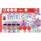 Pochoir Motif Sweet Candy Textil Set