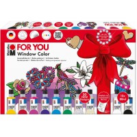Window Color Fun & Fancy for You 50 modeles/ 2 Films A3 et 10 x 80ml