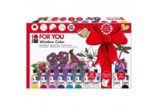 Window Color Fun & Fancy for You 50 modeles/ 2 Films A3 et 10 x 80ml