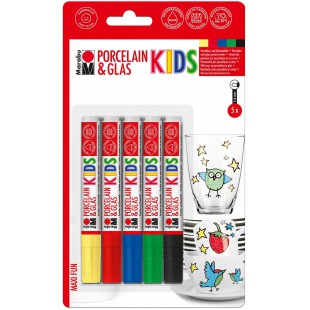 0125000000083 Noir, Bleu, Vert, Rouge, Jaune 5piece(s) marqueur a  peinture - Marqueurs a  peinture (Noir, Bleu, Vert, Rouge, Ja