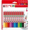 0125000000084 Noir, Bleu, Vert, Rouge, Jaune 10piece(s) marqueur a peinture - Marqueurs a peinture (Noir, Bleu, Ver