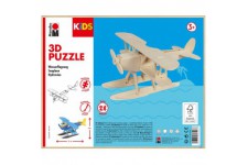 0317000000002 Kids 3D Puzzle en Bois 28 pieces, env. 21 x 9 cm, Marron