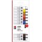 121000201 - Couleurs Acrylique Set, 18 x 36 ML Peintures acryliques, 12 x 12 ML