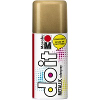 Marabu 21074006782 - Do It Color Spray metallique, - Argent, 150 ML, metallique/argente