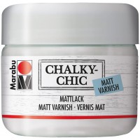 Marabu 26225850 - Chalky - Chic Vernis Mat, 225 ML, Transparent