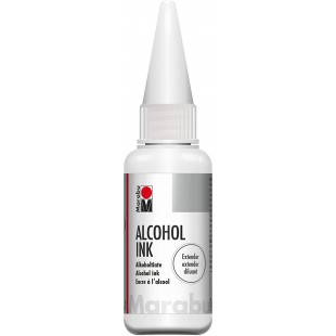 Alcohol Extendeur d'encre 20 ML pour melanger, eclaircir et decoller, retardateur de sechage pour Surfaces Non absorbantes, Papi