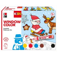  KiDS Window Color Set "Christmas", 6 x 25 ml