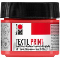 - Print, tamis et haute pression a  base d'eau, 100 ml, rouge pyrene, orange - 17030050913 - version allemande