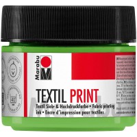 Print-Tamis Haute Pression a  Base d'eau-Inodore et resistante a  la lumiere-Longue Ouverture-pour Textiles fonces-100 ML-Vert C