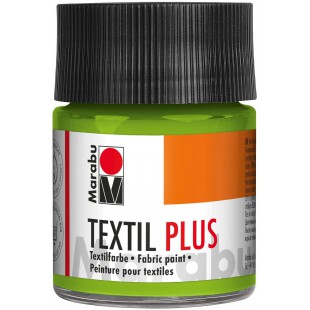17150005061 Textil Plus Peinture en tissu entierement couvrante pour tissus fonces, 50 ml - Version Allemande