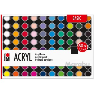 Peinture acrylique , multicolore, 3.5ml