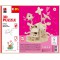 0317000000010 Kids 3D Fee Cloche en Bois 43 pieces Env. 21 x 23 cm, Marron