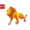 0317000000022 Kids 3D Puzzle en Bois Lion 34 pieces env. 19,5 x 13 cm, Marron