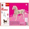 Kids Puzzle 3D Cheval en Bois 30 pieces, Environ 18 x 16 cm, 10124366