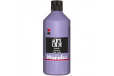 Color Lavande 500 ML Peinture Acrylique cremeuse a  Base, sechage Rapide, resistant a  la lumiere, impermeable a  l'eau, pour Ap